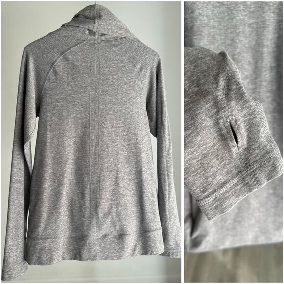 Lululemon Make A Move Long Sleeve Heathered Battleship size 6 - Picture 2 of 9